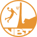 valtrighe basketball logo arancione, un uomo schiaccia a canestro